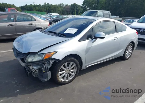 2012 Honda Civic Ex z USA, uszkodzony, nr VIN 2HGFG3B83CH506952